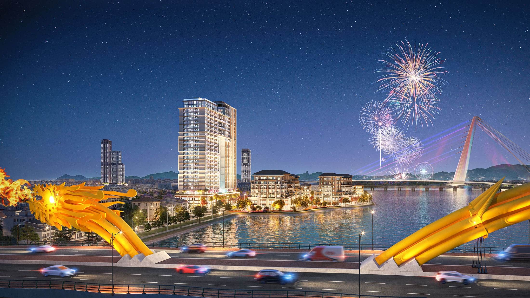 Tận hưởng không gian sống nghỉ dưỡng mỗi ngày tại Sun Ponte Residence.